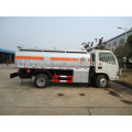 2015 Euor IV 4000L Dongfeng mini fuel tanker truck, 4M3 fuel tank for sale